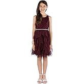 Speechless Girls Sleeveless Lace Bodice and Fairy Skirt Party Dress