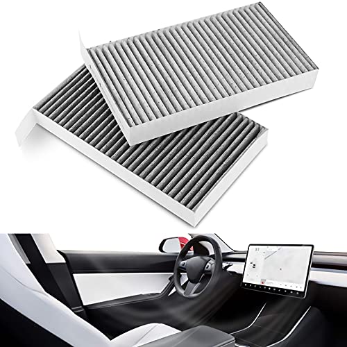 Farmogo Tesla Model 3 Model Y Cabin Air Filter Activated Carbon Air
