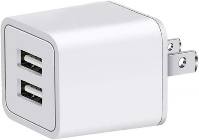 Puertos De Doble De Viaje Para El Hogar Usb Cargador De Pared Ca