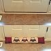 Lily's Home Door Draft Stopper and Air Seal Gap Blocker, Fits 36 Inch Wide Flush Doors, Ideal Solution for Cold or Hot Air Drafts, Plaid Owls Design (37