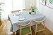 Lavin Tablecloth PVC Wipe Clean Table Cloth Waterproof Oil Cloth Heavy Duty Vinyl Table Cover Rectangle Oilproof Satin-Resistant Home Decoration