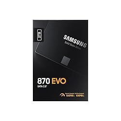SAMSUNG SSD 870 EVO, 2 TB, Form Factor 2.5