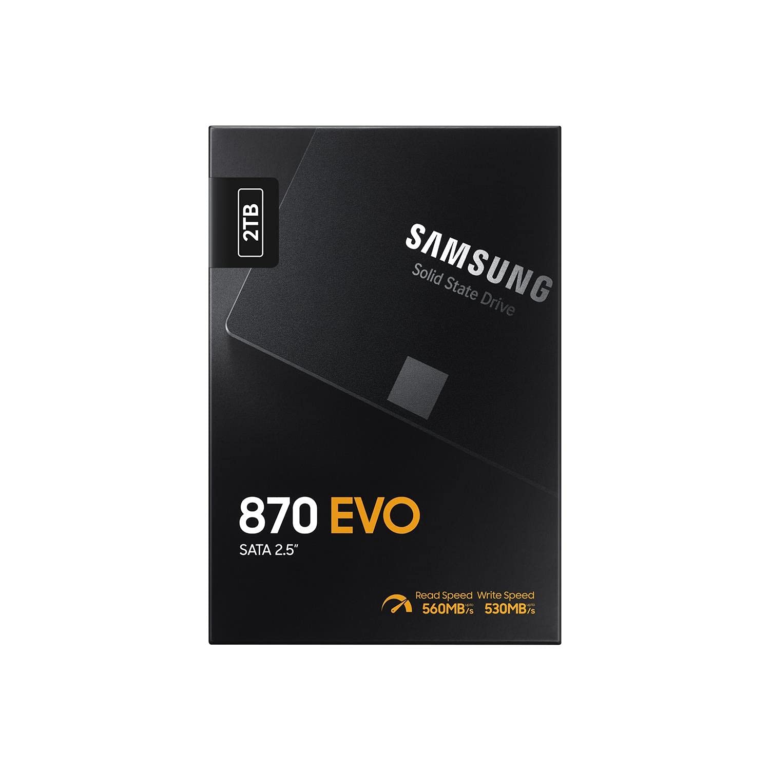 SAMSUNG SSD 870 EVO, 2 TB, Form Factor 2.5