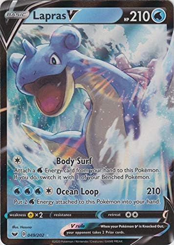 Pokemon - Lapras V - 049/202 - Sword and Shield