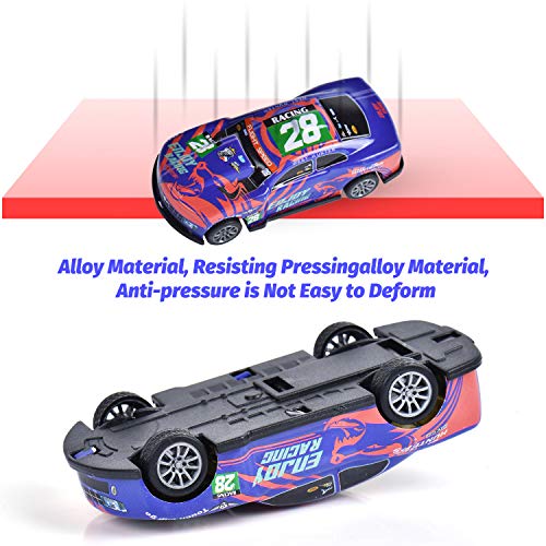 FORMIZON 10 Stück Mini Auto Spielzeug, Spielzeugautos, Mini Auto Set Rennauto, Pull Back Autos Spielzeug Autos für Kleinkinder ab 3 4 5 Jahren Jungen Mädchen, Buntes Kleine Geschenk für Kinder – Bild 5