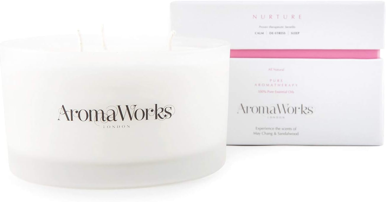 AromaWorks 3 Wick Candle Nurture NURCAN3W, 417 ml (Pack of 1)