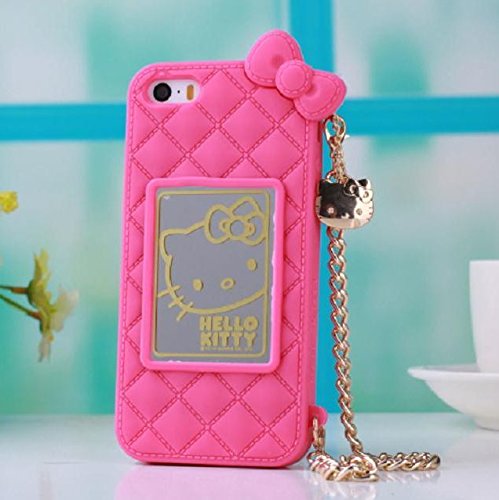 TFS iPhone 6 Case ,iPhone 6 4.7" protector Cover,Stylish Slim Cut Cat Handbag Soft Silicone case cover for Apple iphone 6 4.7inch (Rose)