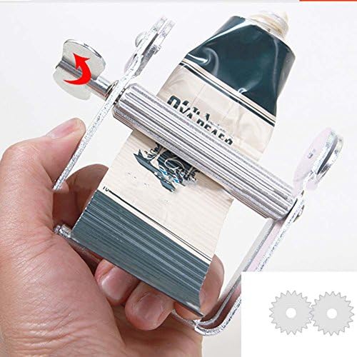 Mini Tube Squeezer Wringer ,Metal Aluminum Tube Roller for Hairdressing Hair Color Dye Hand Cream Toothpaste