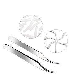 Quewel Eyelash Extension Tweezers Set Eyelash