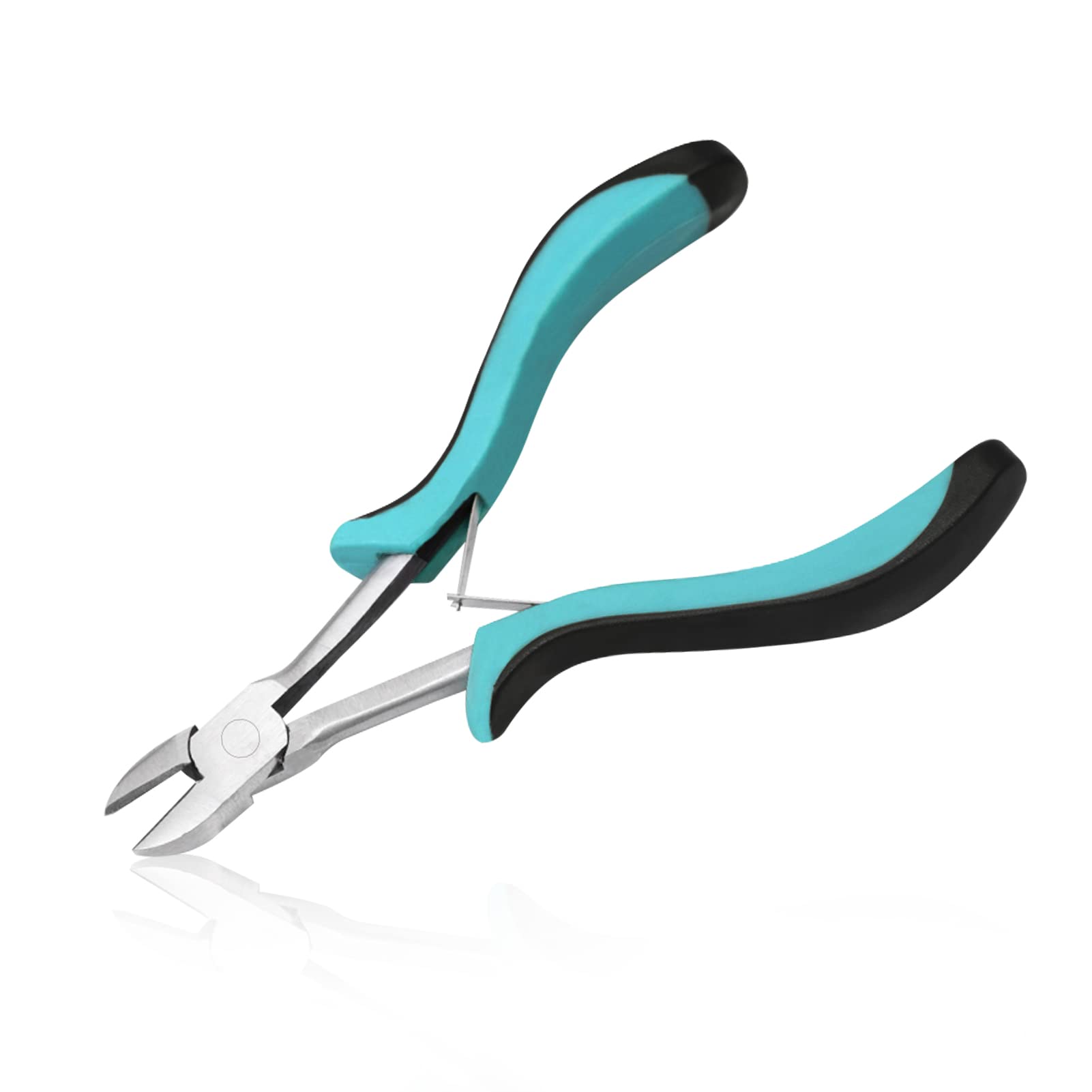 LEONTOOL Long Reach Side Cutters Mini Diagonal Cutting Pliers 6 Inches Wire Cutting Pliers Diagonal Cutter Nipper Repair Pliers for Jewelry Making Crafting