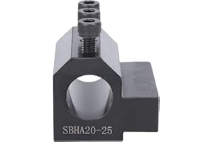 TIIYEE ID Auxiliary Tool Holder, SBHA20 25 CNC Lathe Inner Diameter Auxiliary Stable Tool Holder Inner Hole Boring Tool Sleeve for Straight Shank Tool Inner Diameter Turning Tool Bar