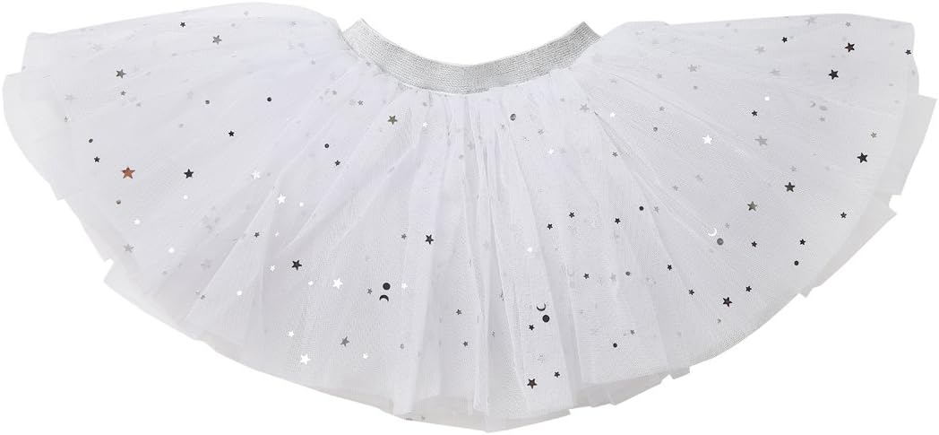 Newborn Infant Baby Girls Super Soft Glitter Sparkle Tulle Tutu Skirt …