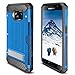 Galaxy S7 Case, Evocel [Explorer Series Pro] Dual Layer Credit Card Case with Magnetic Kickstand for Samsung Galaxy S7 (SM-G930), Blue (EVO-SAMS7-CK02)