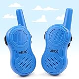 UOKOO Walkie Talkies for Kids, 3 Channels Two Way Radio 2 Miles Range Handheld Mini Walkie Talkies, Toys for 4 5 6 7 8 9 10 Year Old Boys and Girls