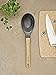 Epicurean Gourmet Series Utensils, Ladle, Natural/Black Nylon