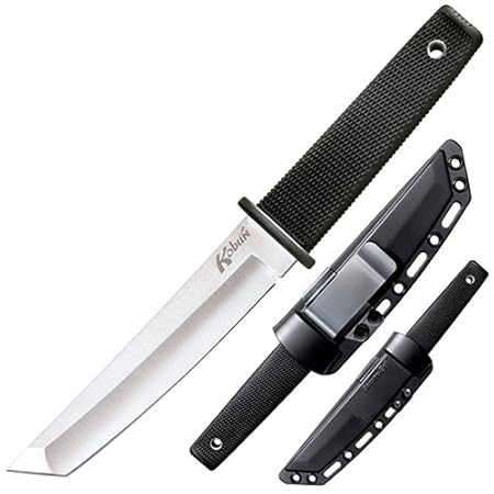 Cold Steel Kobun, Black Kraton Handle, Plain