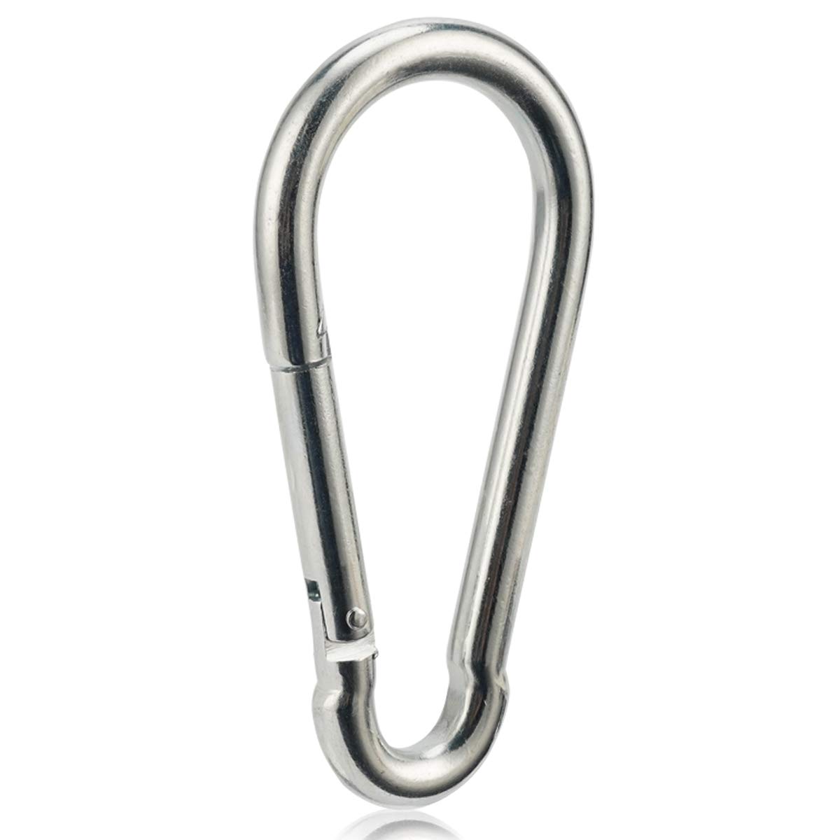 OWAYOTO Carabiner Clip Large Heavy Duty Spring Snap Hook 5.5 Inch 12x140mm