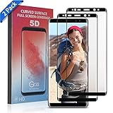 Samsung Galaxy Note 8 Screen Protector Xawy [2-Pack], [Case-Friendly] Tempered Glass Screen Protector for Samsung Galaxy Note 8 - (Clear)