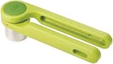 Joseph Joseph Helix Garlic Press Green Easy Crush Action Dishwasher Safe