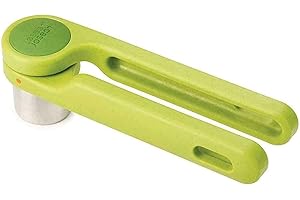 JOSEPH JOSEPH 7020102GR Helix Garlic Press-Green