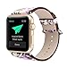 Iwatch band, Lotus.flower Peony Ink painting Leather Band Bracelet Wristwatch Strap For Apple Watch Series 1/2