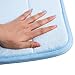 VANRA Bath Mat Bath Rugs Anti-slip Bath Mats Anti-bacterial Non-slip Bathroom Mat Soft Bathmat Bathroom Carpet for Baby Kids Safety with Memory Foam Coral Velvet Fabric 19.7