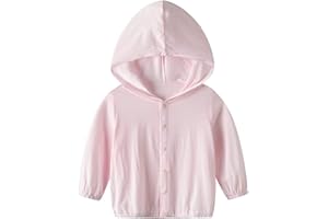 Vivobiniya Baby Lightweight Sunscreen Hoodie Toddler Summer Sun Protection Outwear Breathable Coat Jacket 3m-5Y