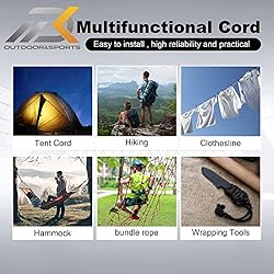 750lb Paracord Cord 11 Strand Inner-Core Nylon