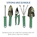 7 Piece Garden Seat Tool Set. Kit Includes 5 Tools: Pruner, Hand Shovel, Cultivator (Hand Rake or Hoe), Trowel, and Weeding Fork. Folding Stool Seat and Detachable Storage Tote Bag