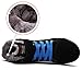 JACKSHIBO Men Fur Lined Winter Snow Boots High Top Warm Sneakers