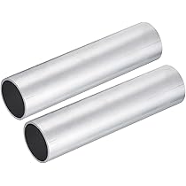 DMiotech Lot De 2 (19mm Od X 15mm Id) Tube Rond En Aluminium 6063