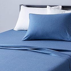Amazon Basics Cotton Jersey 3-Piece Bed Sheet
