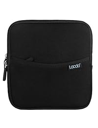 Samsung, Lacdo, bolsa de almacenamiento de neopreno, protectora, a prueba de golpes, con bolsillo externo, para Apple MD564ZM A USB 2.0 SuperDrive   Apple Magic Trackpad   SAMSUNG SE-208GB SE-208DB SE-218GN SE-218CB   LG GP50NB40 GP60NS50   discos externo