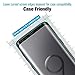 Basesailor Galaxy S9 Plus Screen Protector (2 Packs), Anti-Scratch, HD Clear, Case Friendly 3D Curved Protective Tempered Glass Compatible Samsung Galaxy S9 Plus (Not Galaxy S9) (Black)