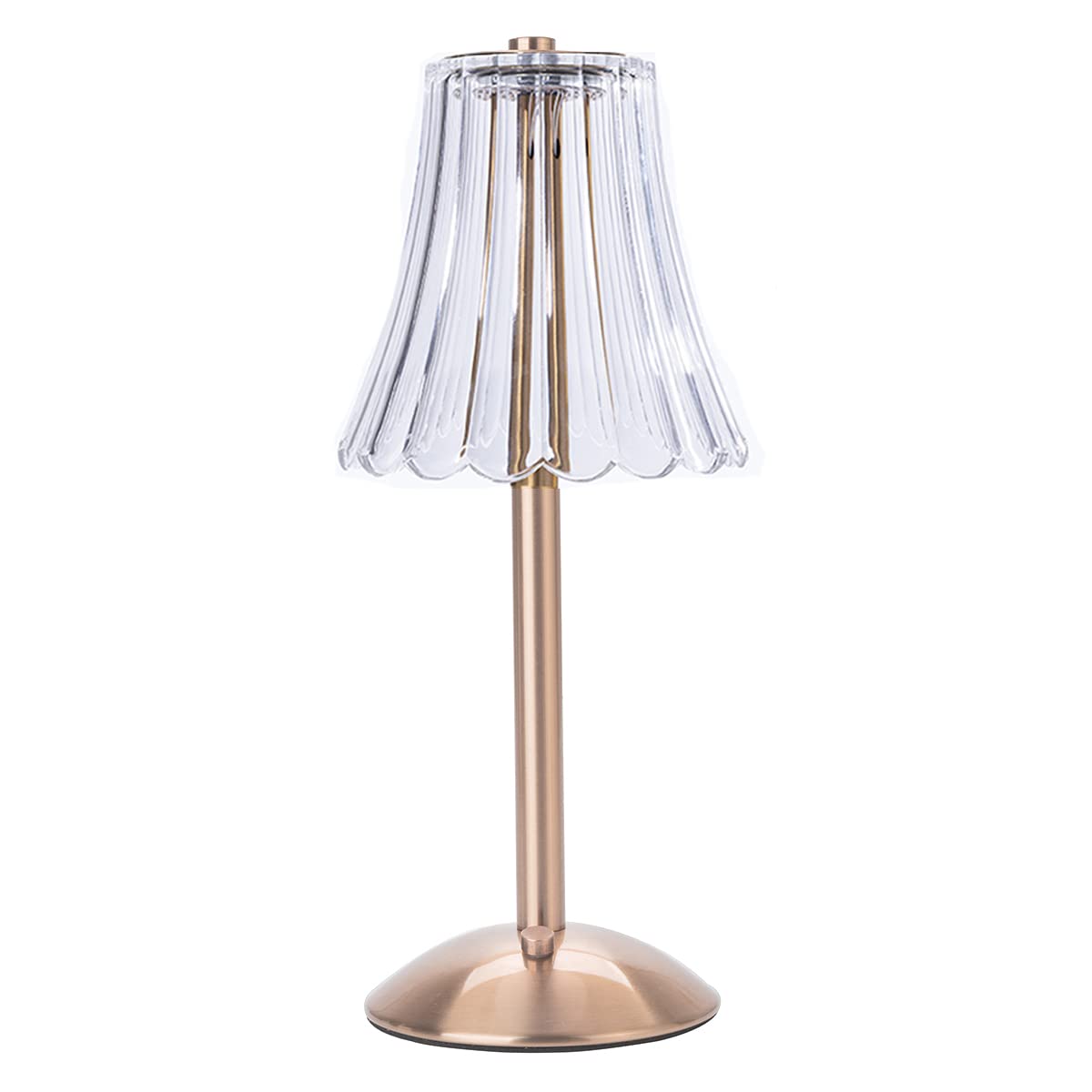 Photo 1 of HEQET Cordless Table Lamps for Home,Table,Dining Room, Gold Rechargeable Lamps, USB Charge 12'' Tall LED Brass Portable Outdoor Indoor Table Lamp with Built-in Dimmer (Champagne Gold)