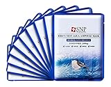 SNP Bird's Nest Aqua Ampoule Mask, 10 Piece