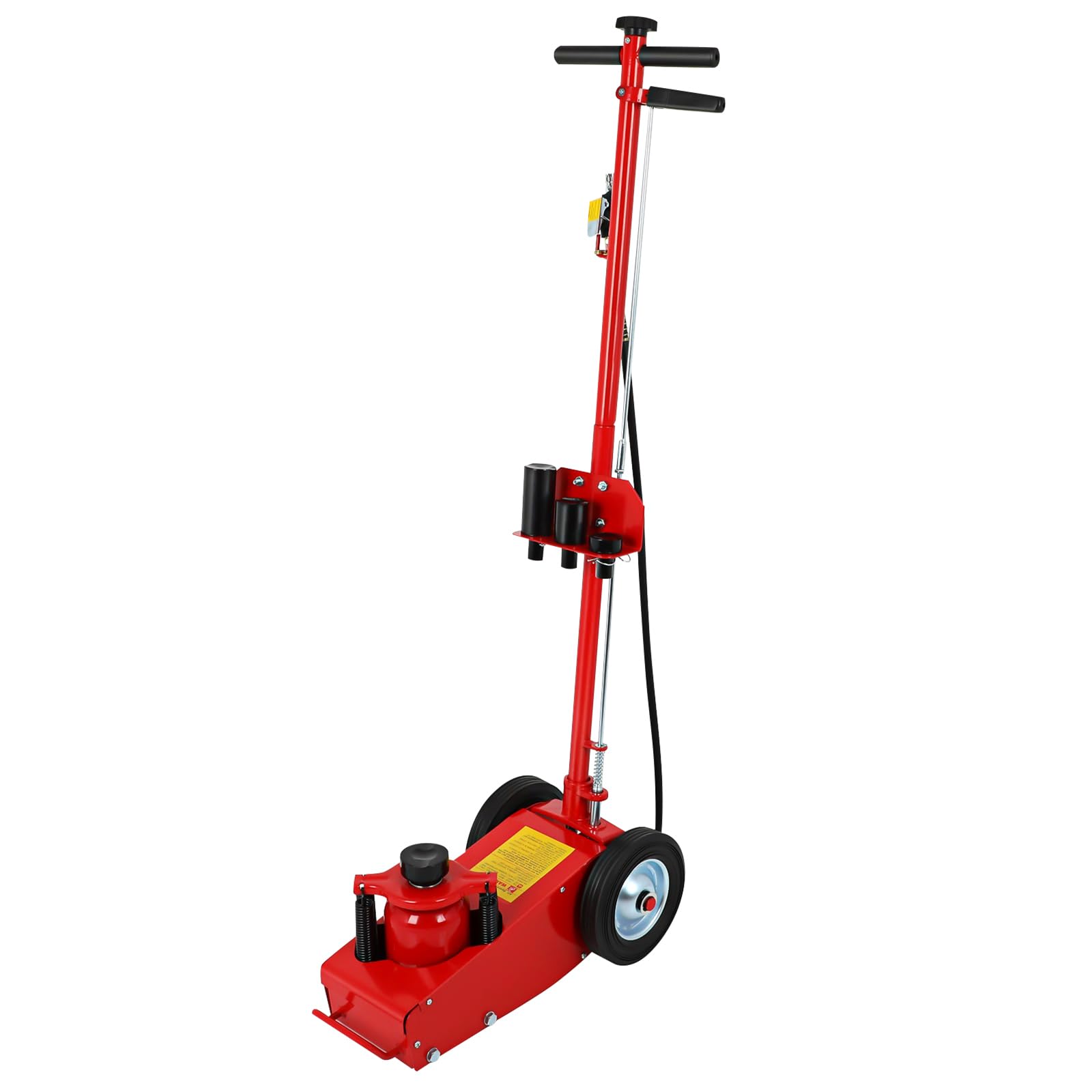 Photo 1 of **SELLING FOR PARTS AS PARTIAL SET **Air/Hydraulic Floor Jack 22 Ton (44 000 lbs) for Repairing Trucks Trailers RVs Buses etc. Red