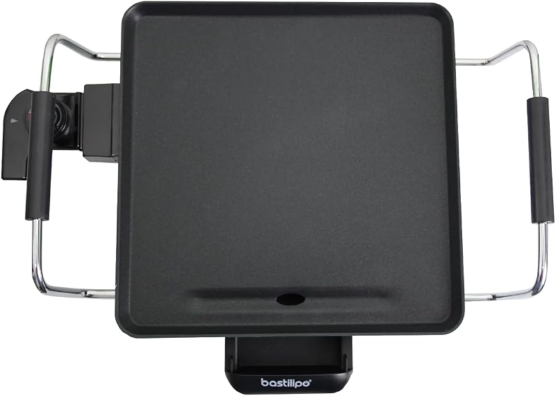 - VFT-1500, Plancha electrica de asar antiahherente- 1500W potencia - asas de acero.