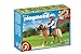 Playmobil Haflinger Horse with Rider and Stable