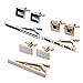 BodyJ4You 9PCS Cufflinks Tie Clips Men’s Gift Set