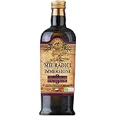 Mie Radici Immessione D.O.P.Certified, Organic - First Cold Pressed Extra Virgin Olive Oil | Made From Superior Sicilian Olives | Unfiltered Fruity Flavors - High in Polyphenols & Antioxidant (750ml)