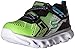 Skechers Kids Boys' Hypno-Flash Light Up Loafer, Lime/Black, 8 M US Toddler