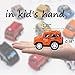 Toy Cars With Road Signs,12 Pieces Pull Back Unique Vehicles Play Set,Mini Cars Including Racing/Emergency/Fire Engine/School Bus/Police/Off Road Cars for Kids Toddlers Over 3 Years