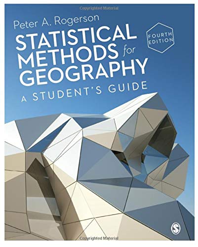 Statistical Methods For Geography