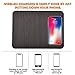 Wireless Charging Mouse Pad,QI Wireless Fast Charging Pad Station Mat 5 W for Galaxy Note 8 S8 S8 Plus S7 Edge S7 S6 Edge Plus Note 5, Standard Charge for iPhone X iPhone 8 - AC Adapter Not Included