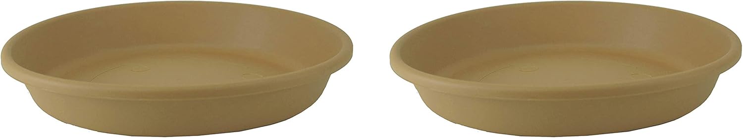 Akro Mils SLI24000A34 Classic Saucer for 24-Inch Classic Pot, Sandstone, 21.13-Inch : Planter Saucers : Garden & Outdoor