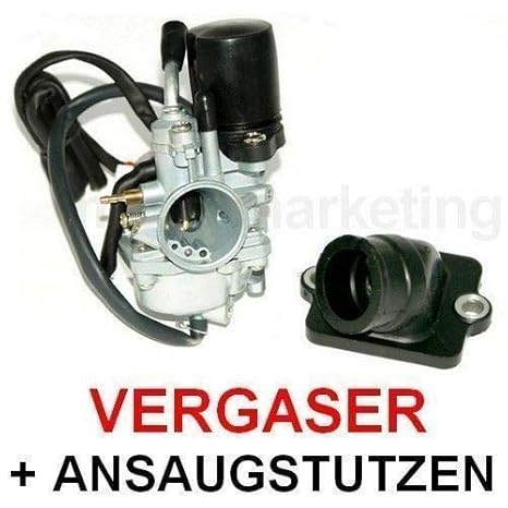 Unbranded VERGASER 12mm Auto Choke ANSAUGSTUTZEN für Piaggio SFERA NSL RST 50 Luft