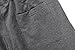 AMY COULEE Mens Cotton Casual Shorts Lounge Sweat Shorts with Pockets (L, Dark Grey)