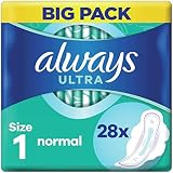 Always Ultra Normal Size 1 with Wings Sanitary Towels 28x view 7
