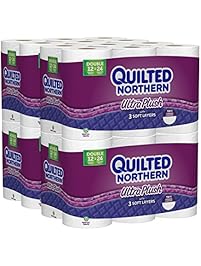 Quilted Northern Ultra Plush Toilet Paper, Bath Tissue, 48 Double Rolls